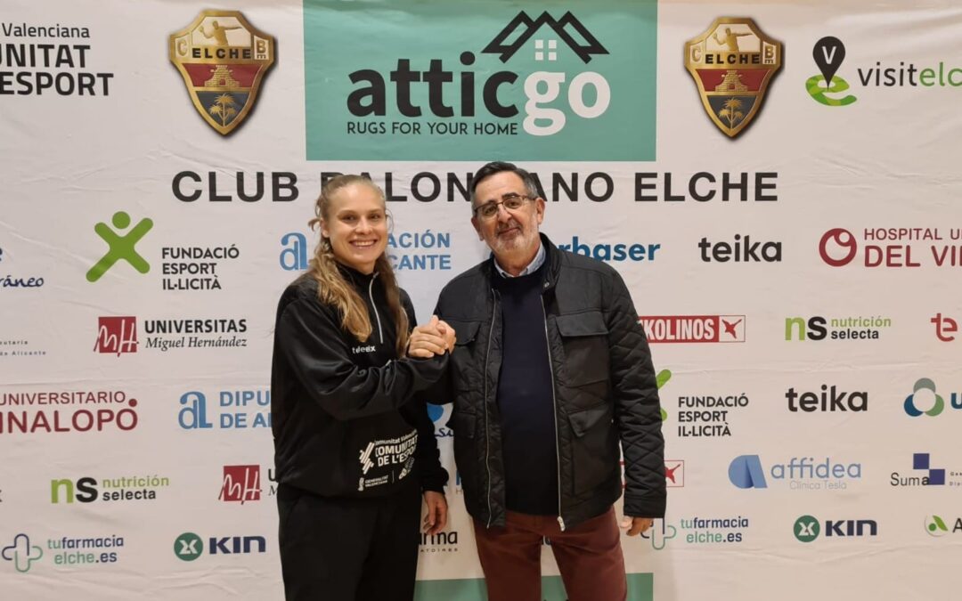 Katia Zhukova renueva una temporada más con el Atticgo BM Elche