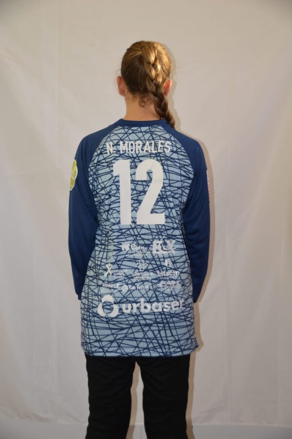 Camiseta de portero/a ATTICGO BM Elche Gris-Azul - Imagen 2