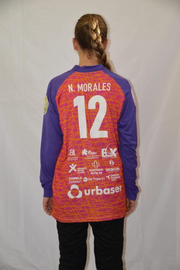 Camiseta de portero/a ATTICGO BM Elche Rosa-Naranja-Lila - Imagen 2