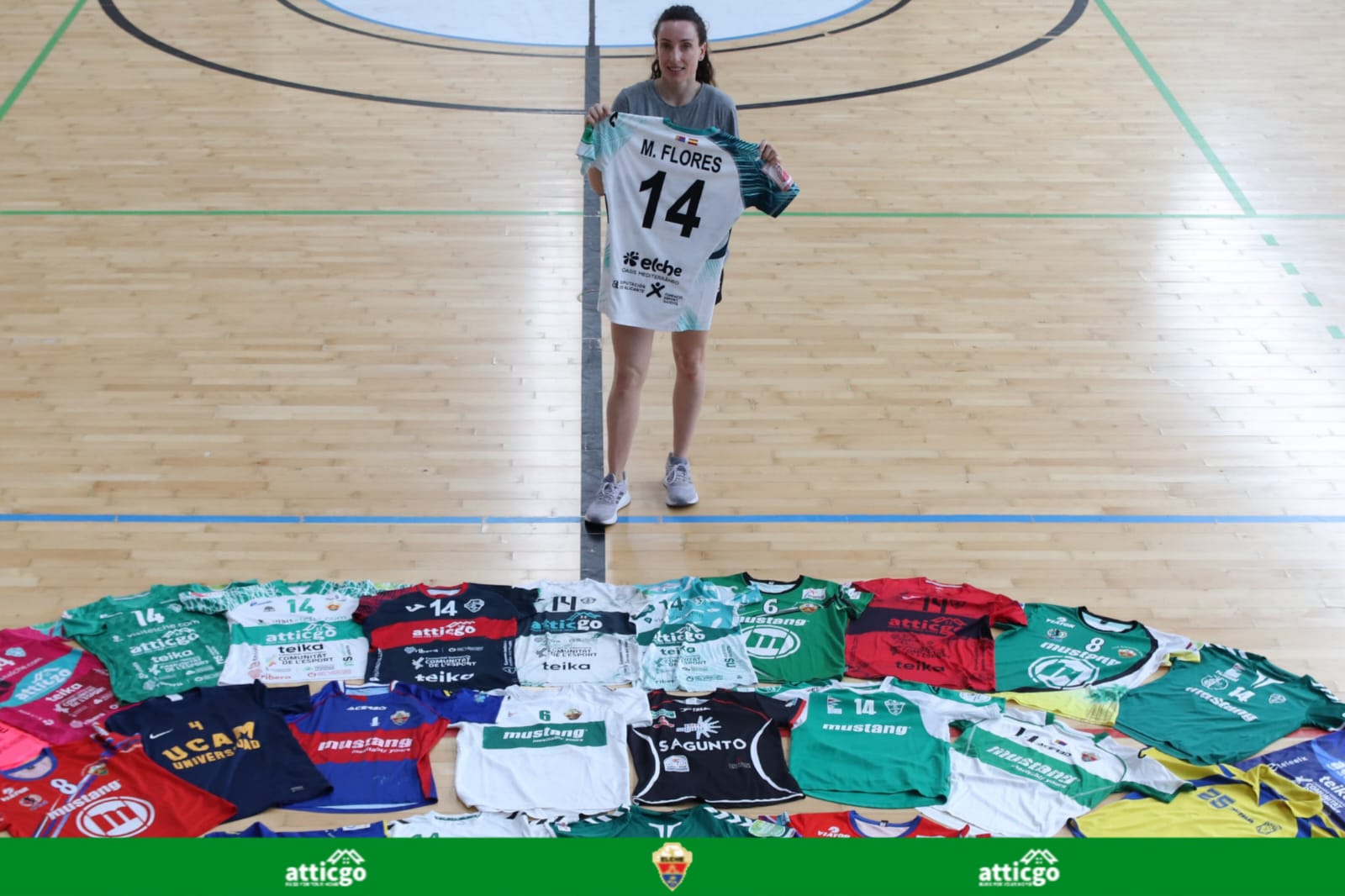 Lee más sobre el artículo El CBM Elche retira el dorsal 14 de Maria Flores